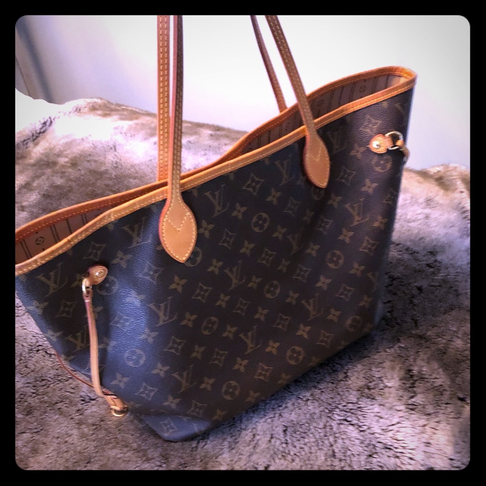 Louis Vuitton Neverfull MM monogram brown